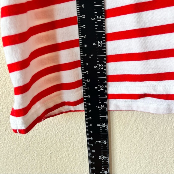 St John’s Bay 100% Cotton Red White & BBQ Tee Size Medium - Picture 6 of 6